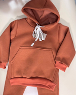 Костюм теплый на футере "Терракот"