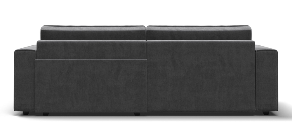 Угловой диван BOSS SOFT MODOOL велюр Monolit серый