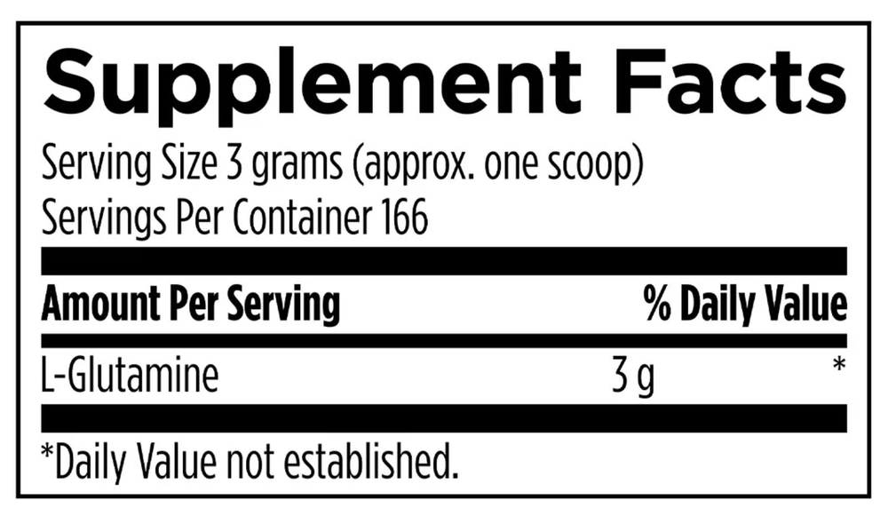 Designs For Sport - L-Glutamine Powder 500 g
