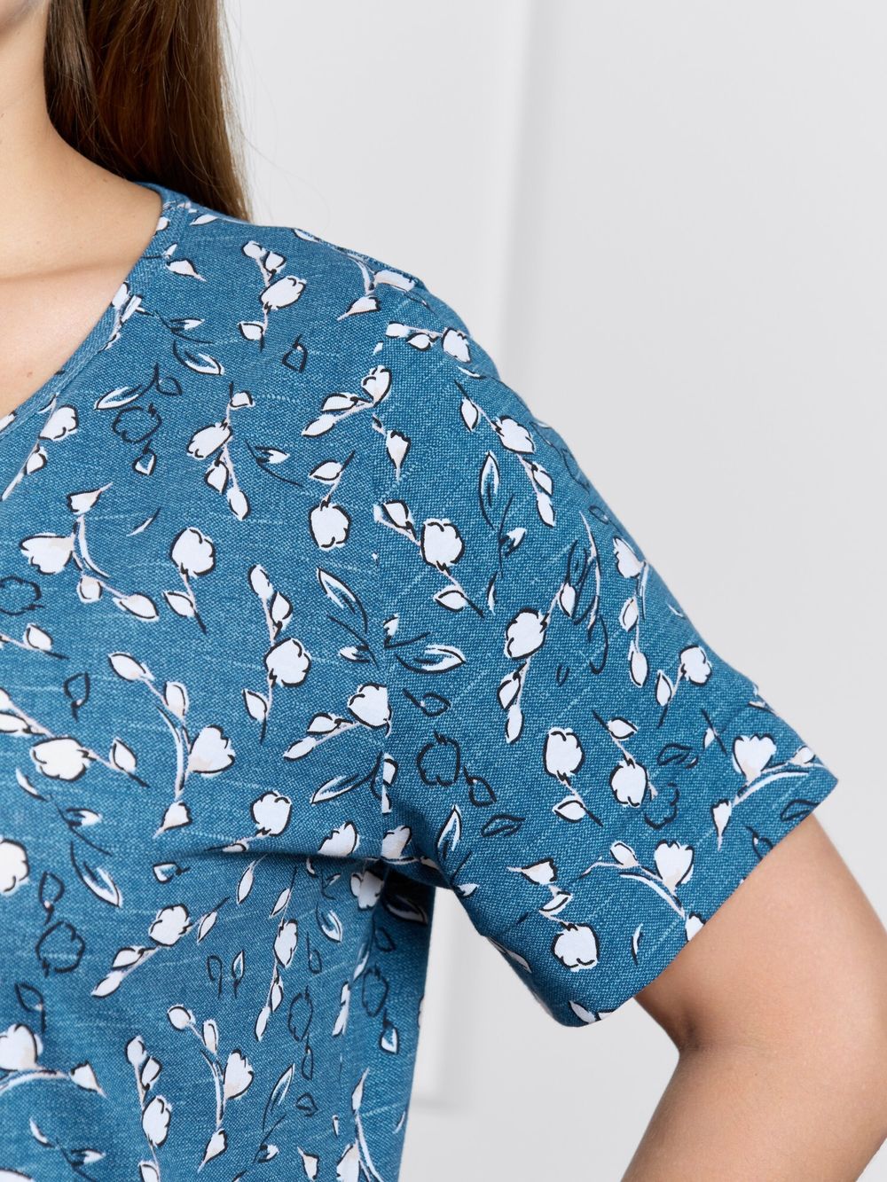 Халат Элит Виотекс ИНДИГО