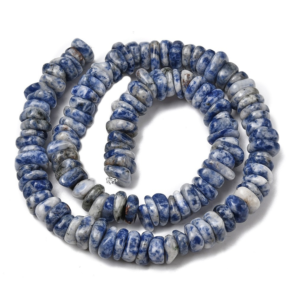 Нить бусин из содалита 9-10мм (галтовка)