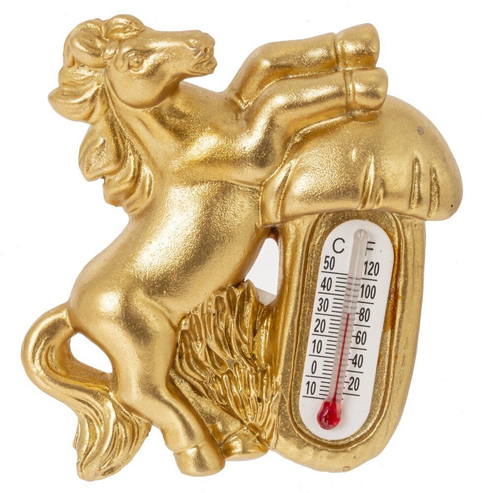 GAEM Магнит с термометром "Лошадка", L5 W1,5 H6 см, 4в.