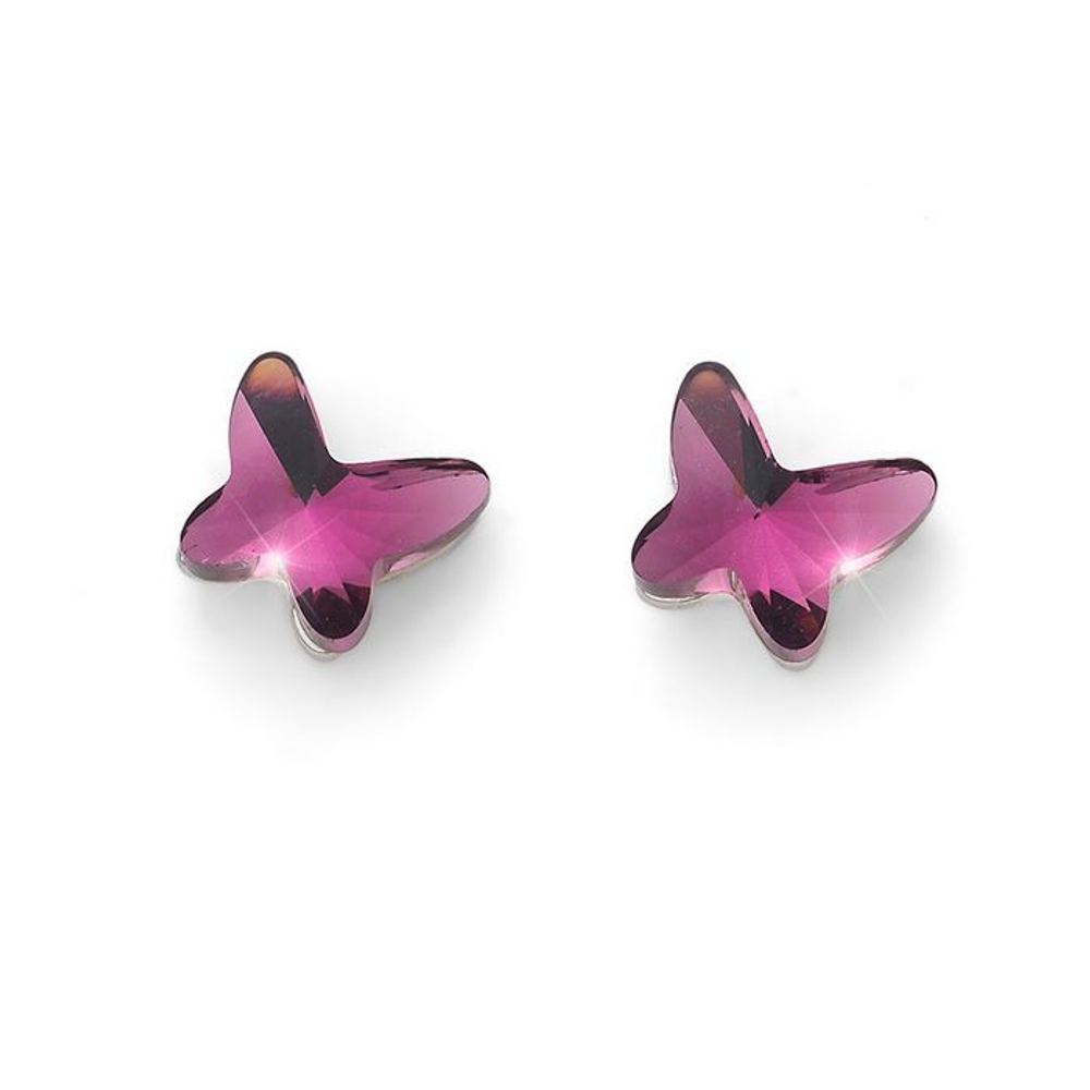 Серьги Oliver Weber Farfallina Amethyst