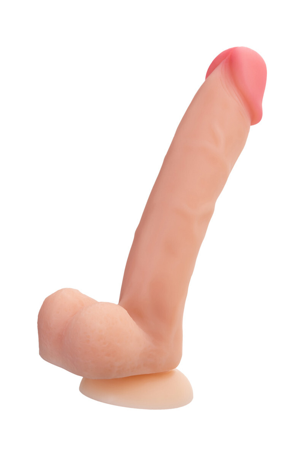 Фаллоимитатор RealStick Silicone Henry C, телесный, 25 см