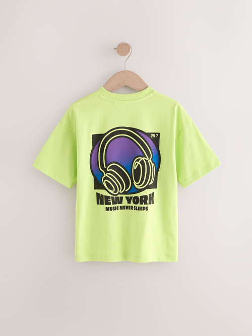 Футболка для мальчика Next AG3-619, Салатовый