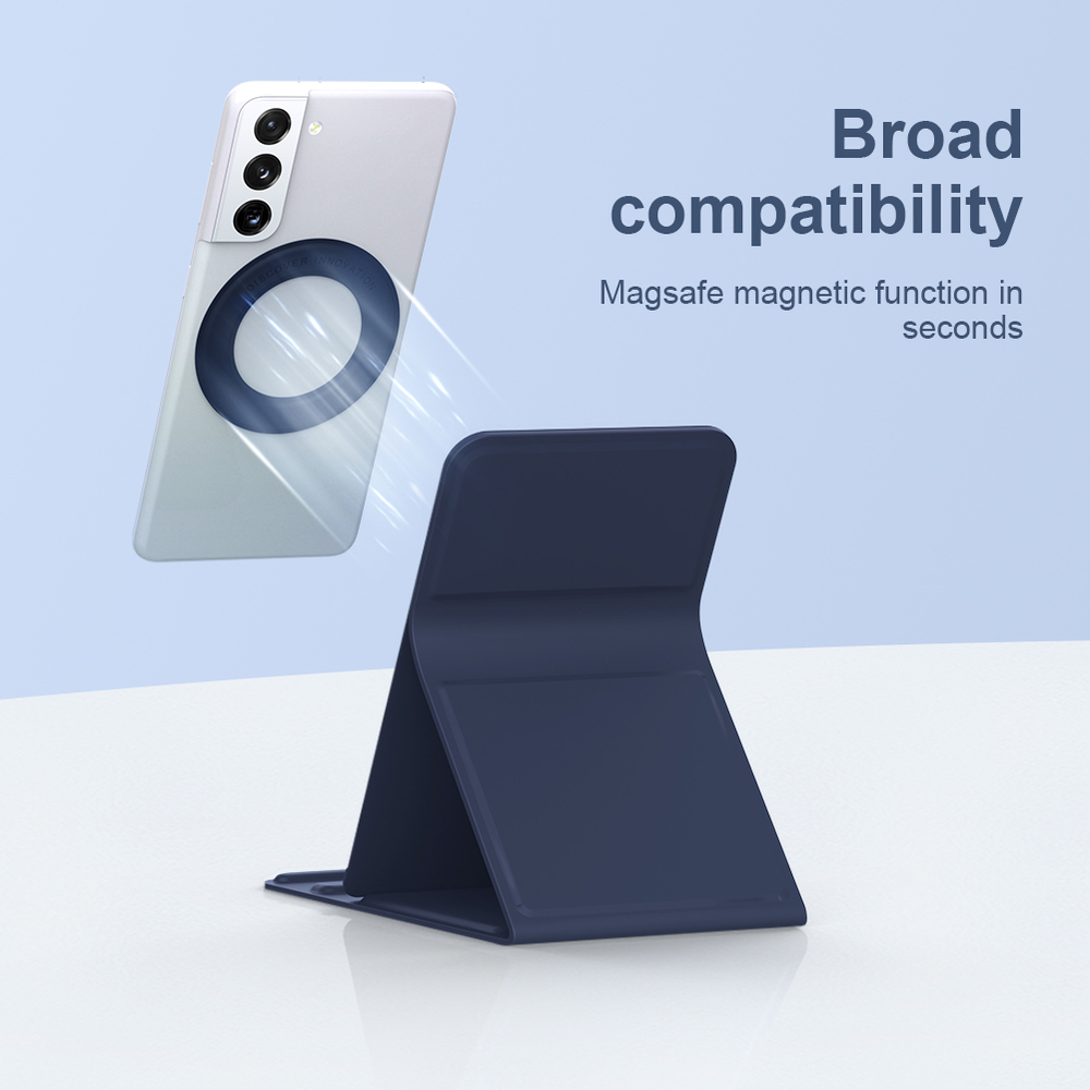 Магнитная подставка синего цвета (Silicone Blue) от Nillkin, серия SnapBase Magnetic Stand