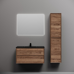 Тумба подвесная Sancos Marmi 2.0 890х445х520 с двумя ящиками оснащенными доводчиками скрытого монтажа, дуб чарльстон, арт.MR2.090ECH