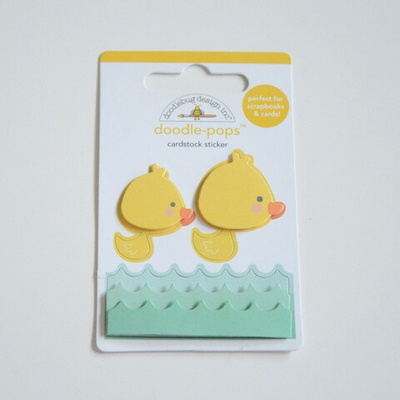 Паф-стикер Утята Doodlebug Doodle-Pops 3D Stickers