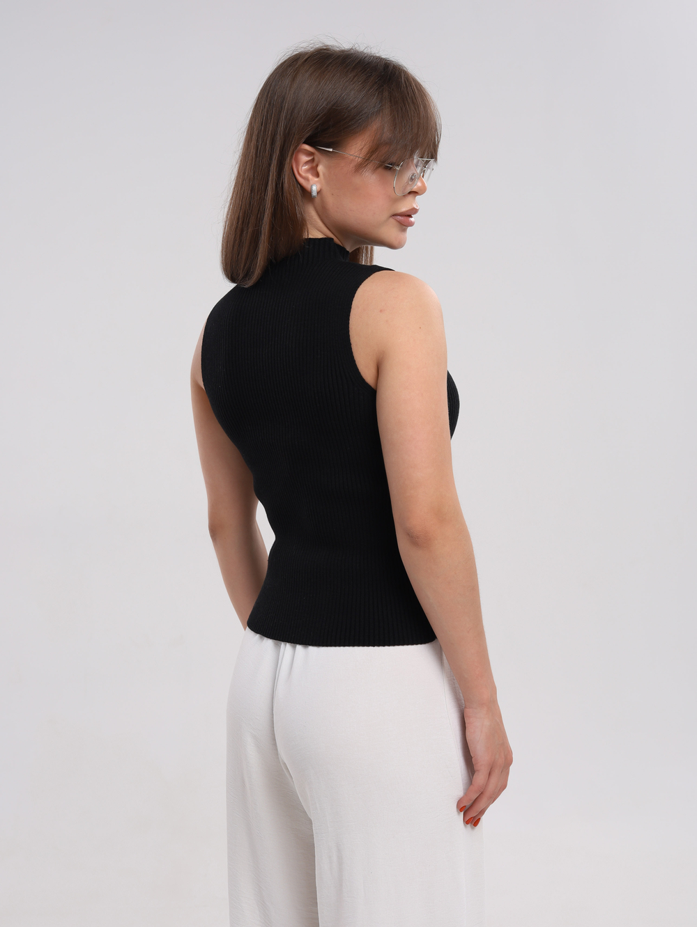 Топ вязаный под пиджак