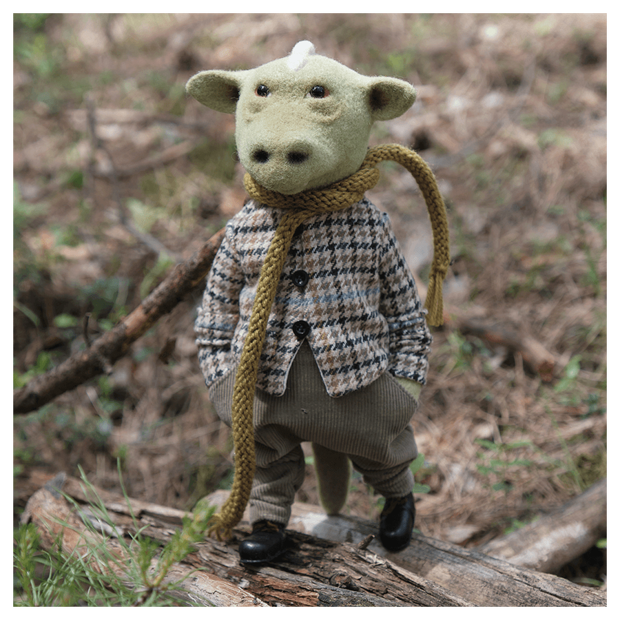 Валяная игрушка «Дракон Горыныч»