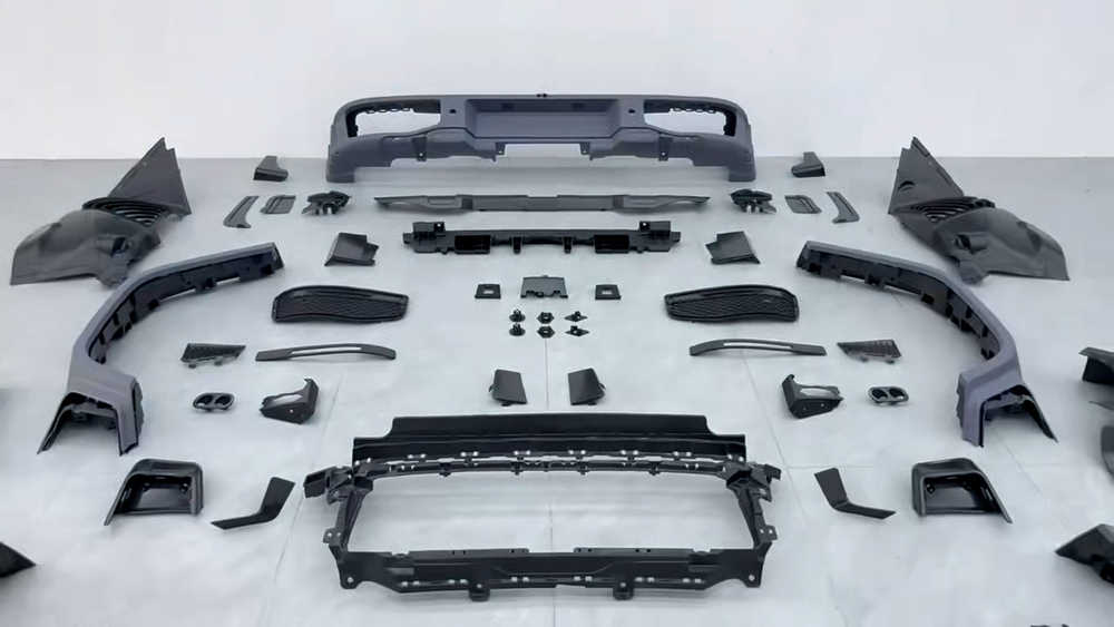 Пластиковый широкий обвес для Mercedes-Benz G-class W465 G63 G350 G580 G550 G500 2025 Гелик Гелентваген