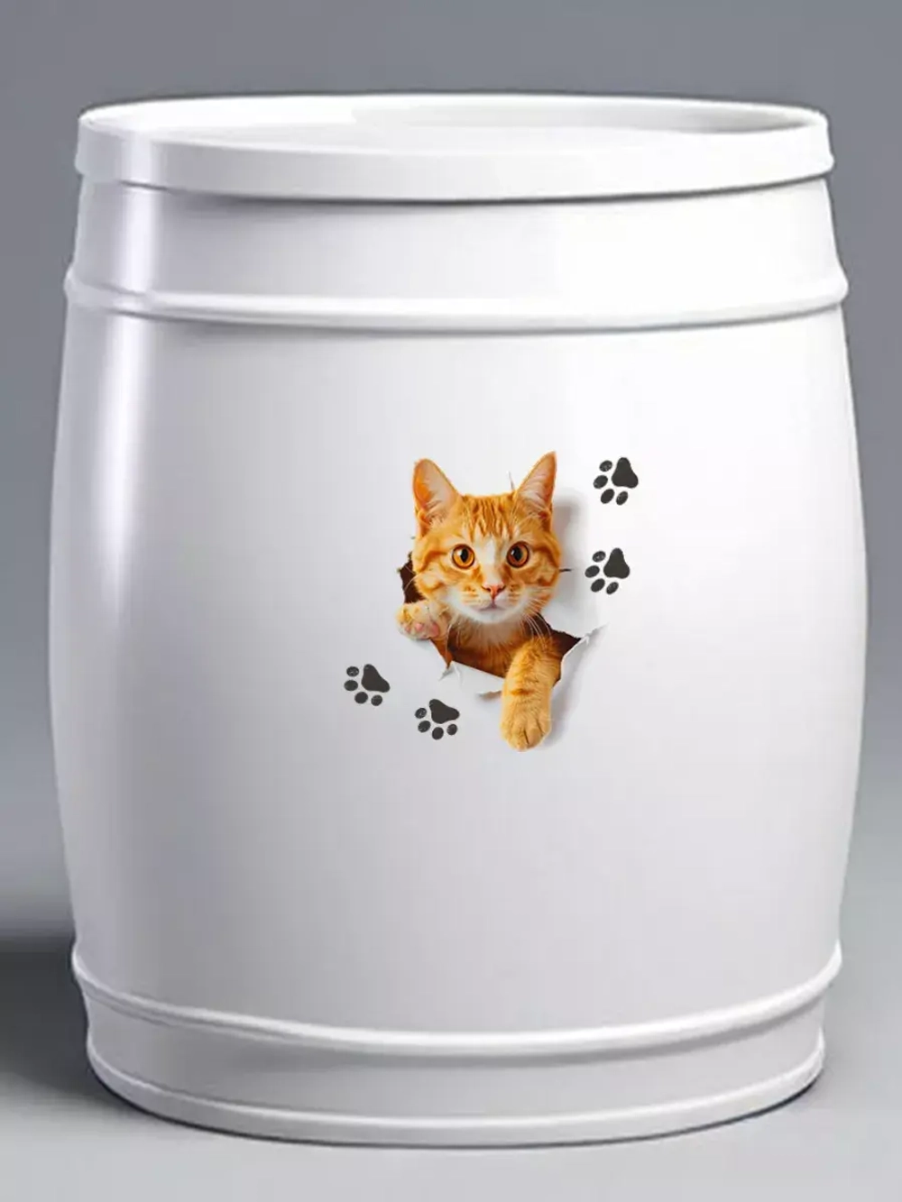 Наклейка с котиком интерьерная