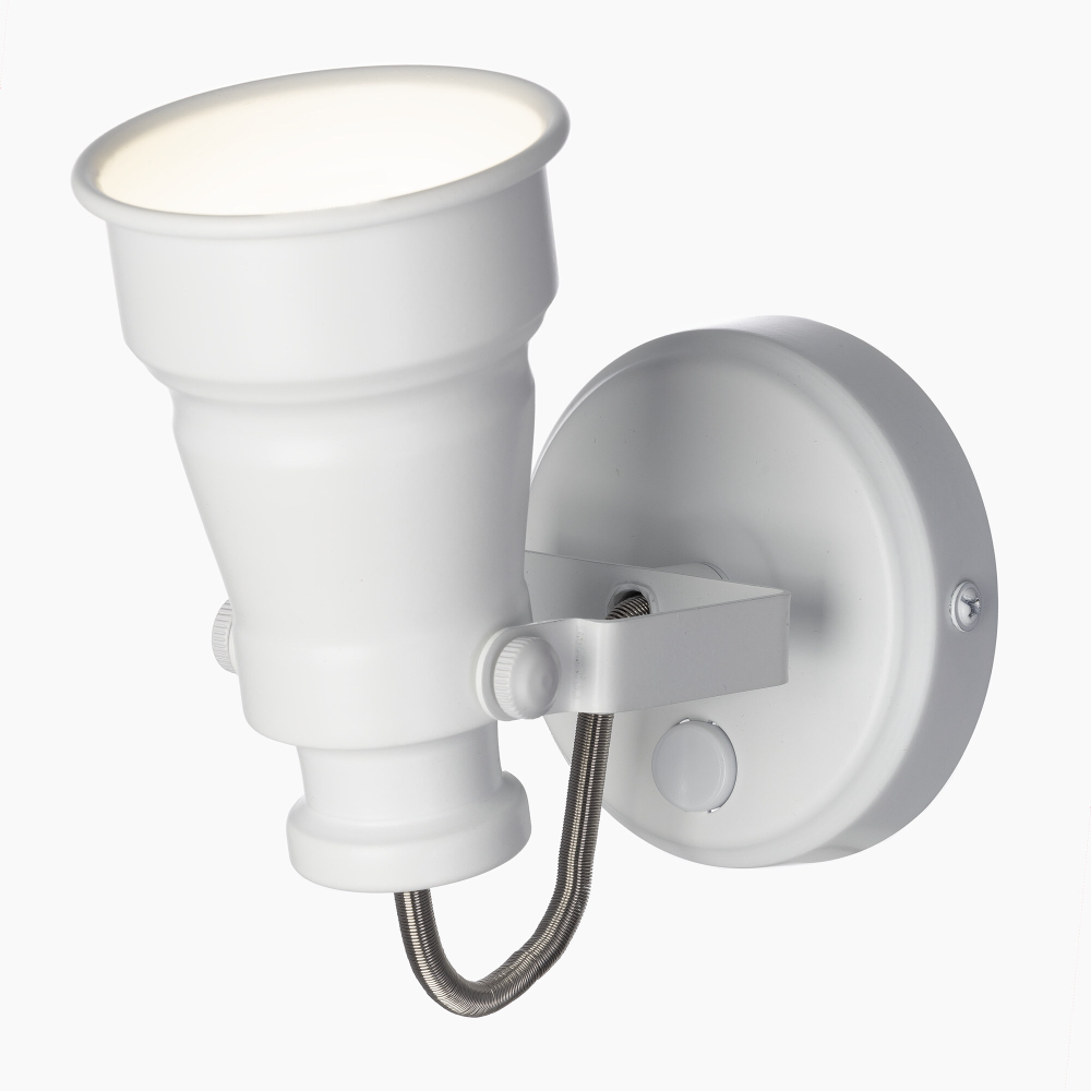 Citilux Бейкер CL541510 Спот поворотный с выключателем Белый