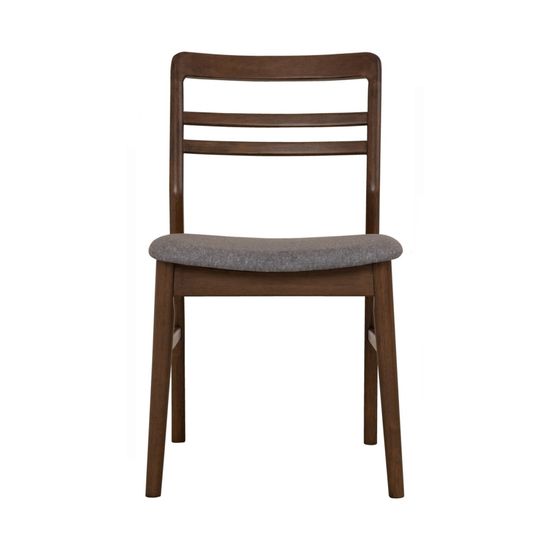 Стул Bonnie деревянный, сиденье серая ткань