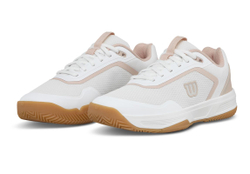 Женские теннисные кроссовки Wilson Court Glide - white/cameo rose/gum