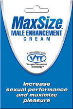 Крем "Maxsize" для улучшения мужской эрекции 4 мл.