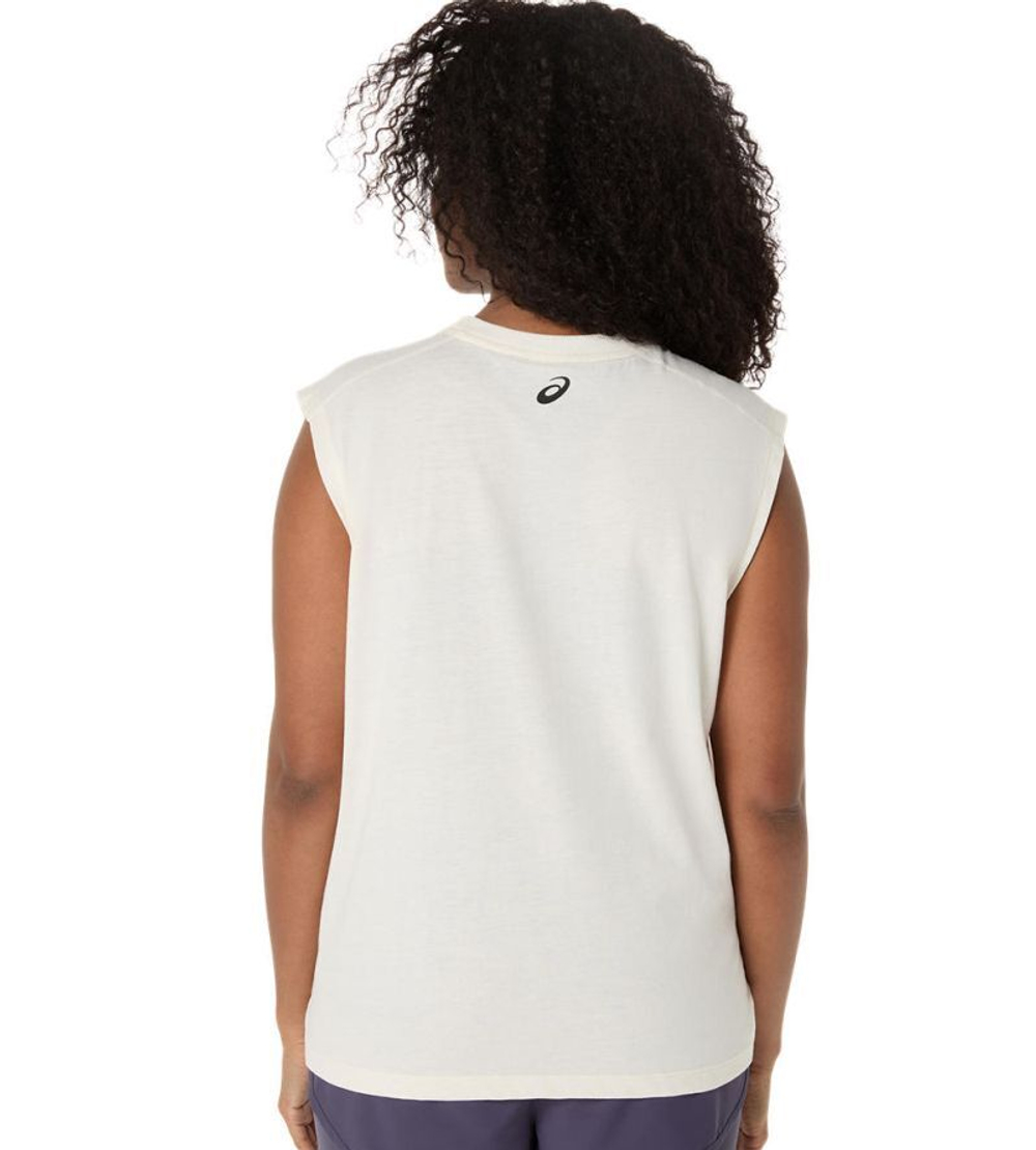 Женский топ теннисный Asics Game Seasonal Graphic - cream