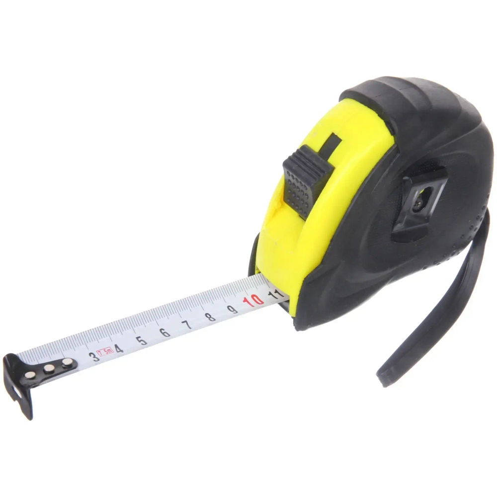 Рулетка Lamboss два фиксатора обрезиненный корпус 7,5М