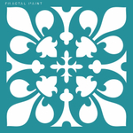 Клеевой трафарет 011