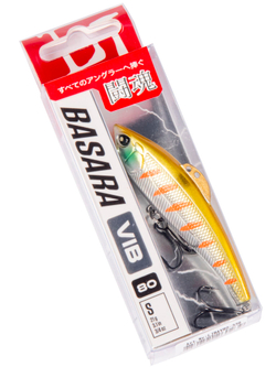 Воблер вертикальный Lucky John BASARA VIB S 80, цвет 339