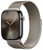 Apple Watch Series 10 42mm Titanium Case/Milanese Titanium loop