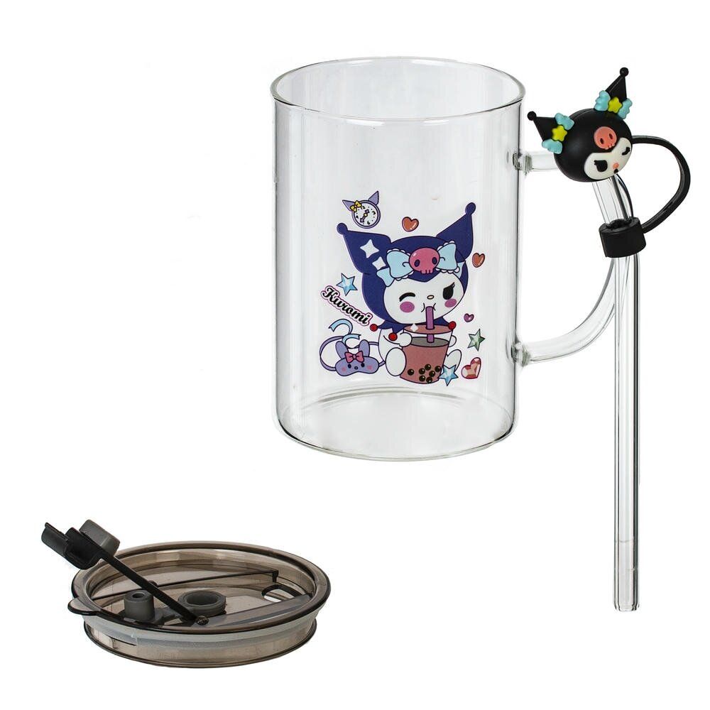 GAEM Кружка с крышкой, 450 мл, L12,5 W8 H17 см