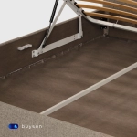 Кровать BuyRelax (рогожка, с ПМ)