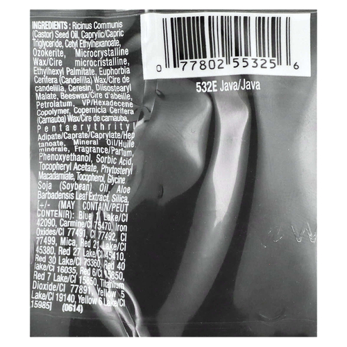 wet n wild, шелковая помада, оттенок 532E Java, 3,6 г (0,13 унции)