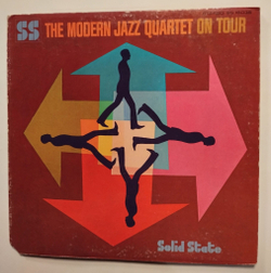 Винтажная виниловая пластинка LP The Modern Jazz Quartet On Tour (USA 1968)