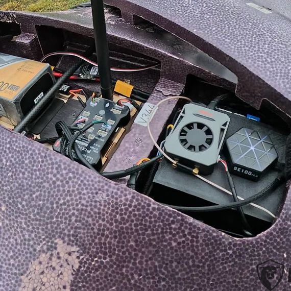 Самолет VolJet X8 FPV (с курсовой IP-камерой)