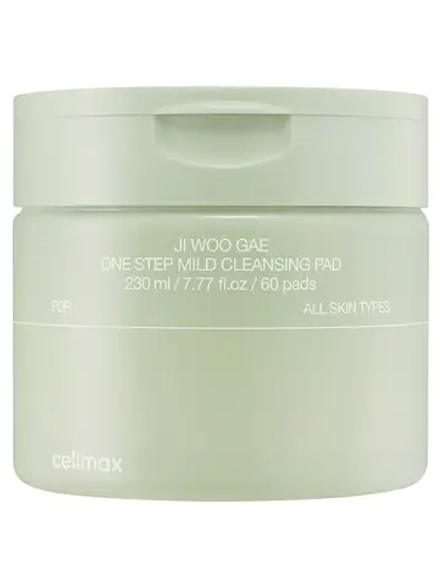 Celimax Очищающие пэды для снятия макияжа Ji Woo Gae One Step Mild Cleansing Pad 60 шт