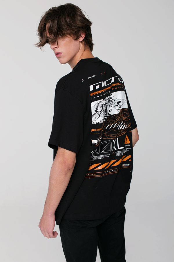 Футболка Orange SVG800XL Черная - фото 3