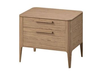Тумба прикроватная Type oak 2 ящика ширина 60 см (натуральный дуб)