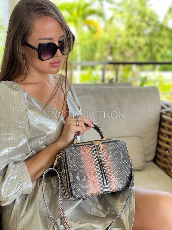 Сумка из кожи питона BG-472