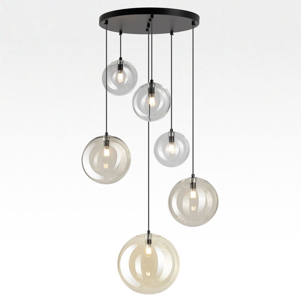 Citilux ORTON CL202163 Люстра каскадная Микс