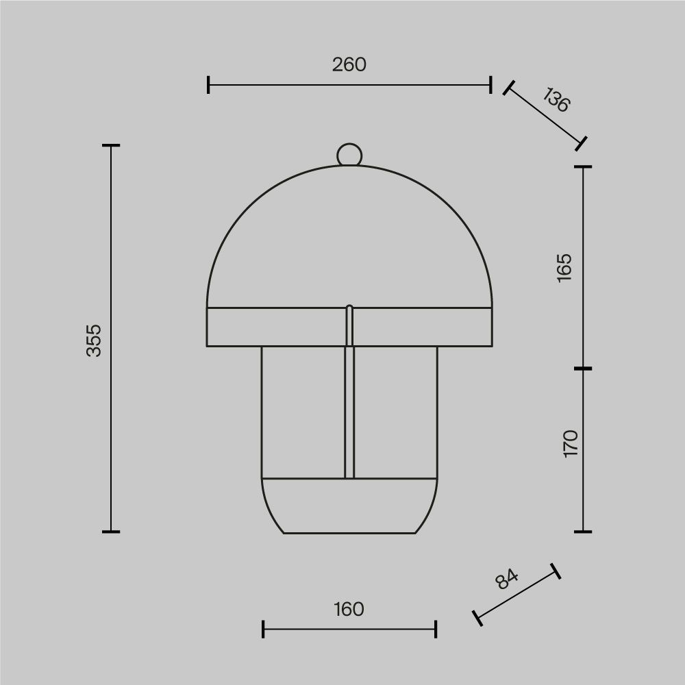 Настольная лампа светодиодная Maytoni   MOD479TL-L14W3K1