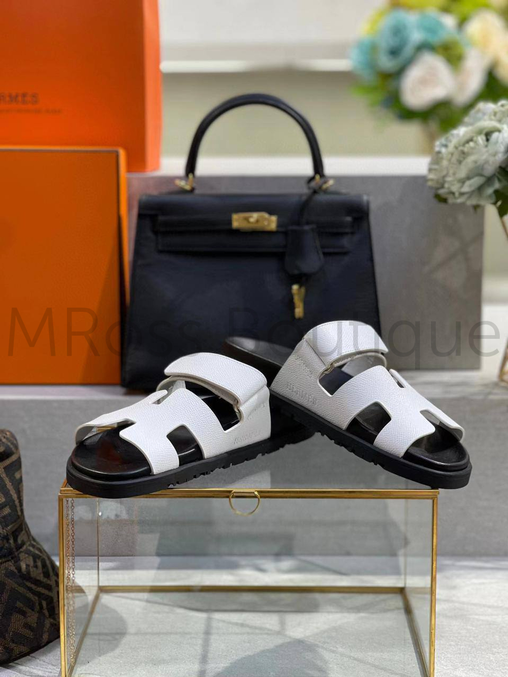 Мужские сандалии Hermes