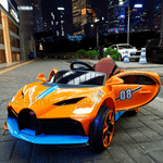 Гоночный электромобиль " MalinaBay BDQ-2188",оранжевый