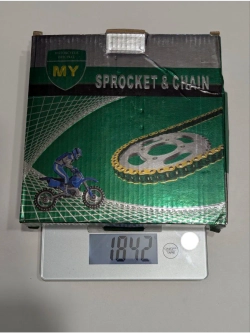 Комплект трансмиссии на мопед 428-42Т, 428-15Т