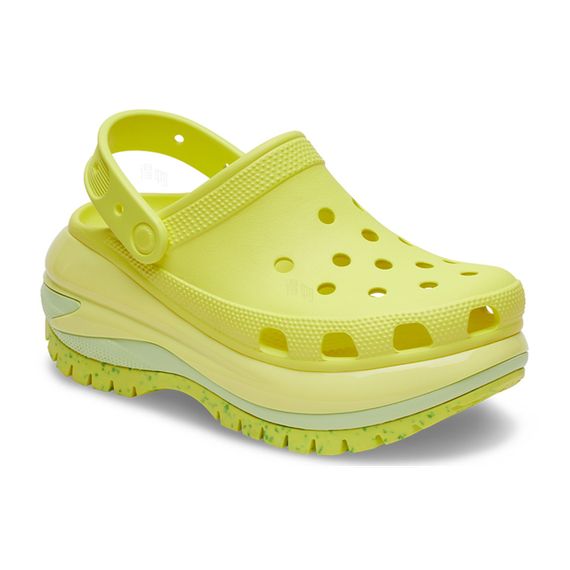 Crocs EVA Classic Light Wheel Thick Sole 'Acid Yellow'