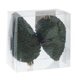 GAEM Набор из 2шт Украшение новогоднее "Шишка", L12 W12 H6,5 см