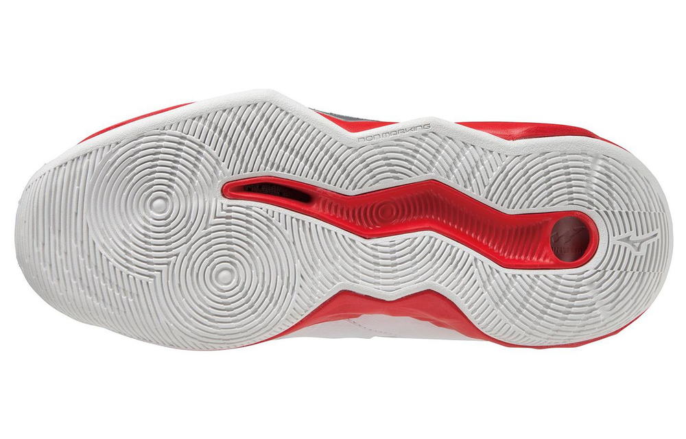 Mizuno Wave Dimension "White Red"