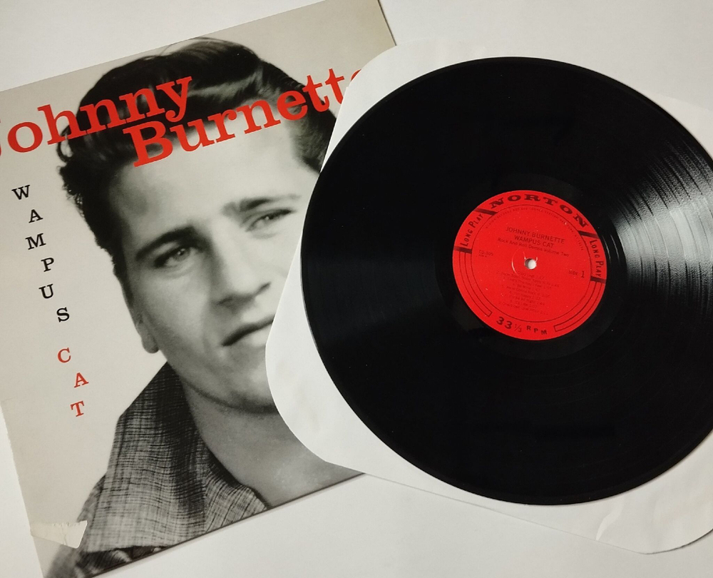 Винтажная виниловая пластинка LP Johnny Burnette Wampus Cat Rock And Roll Demos Volume 2 (USA 2004)