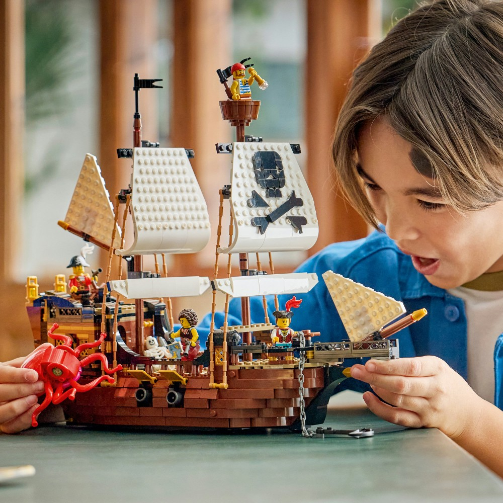Конструктор LEGO Creator 31387 Легендарный пиратский корабль 3 в 1 — фото 9