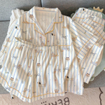 Женский домашний костюм-пижама 3в1