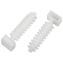 Дюбель для кабельного бандажа ЭРА NO-225-217 8-32 мм белый (50 штук)