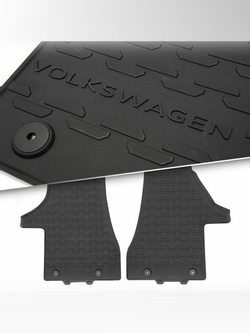 Коврики VW Transporter T6.1 всепогодные (3 частей)