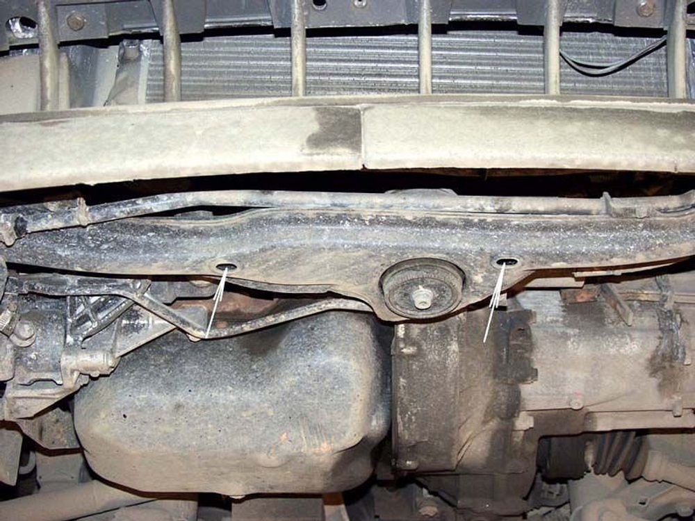 Защита картера и КПП Sheriff для Volkswagen Golf III (Mk3) 1991-1999 арт.26.0021