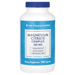 The Vitamin Shoppe, комплекс цитрата магния, 160 мг, 300 капсул