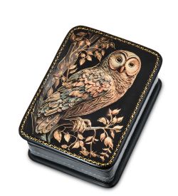 ШК-19/56-D Шкатулка в технике декупаж «Сова» (8х6х3,5)